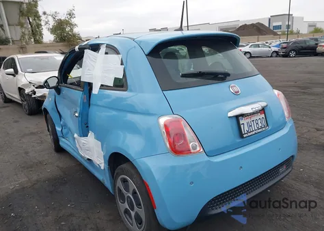 2015 Fiat 500 Electric from USA, damaged, VIN 3C3CFFGE2FT603399